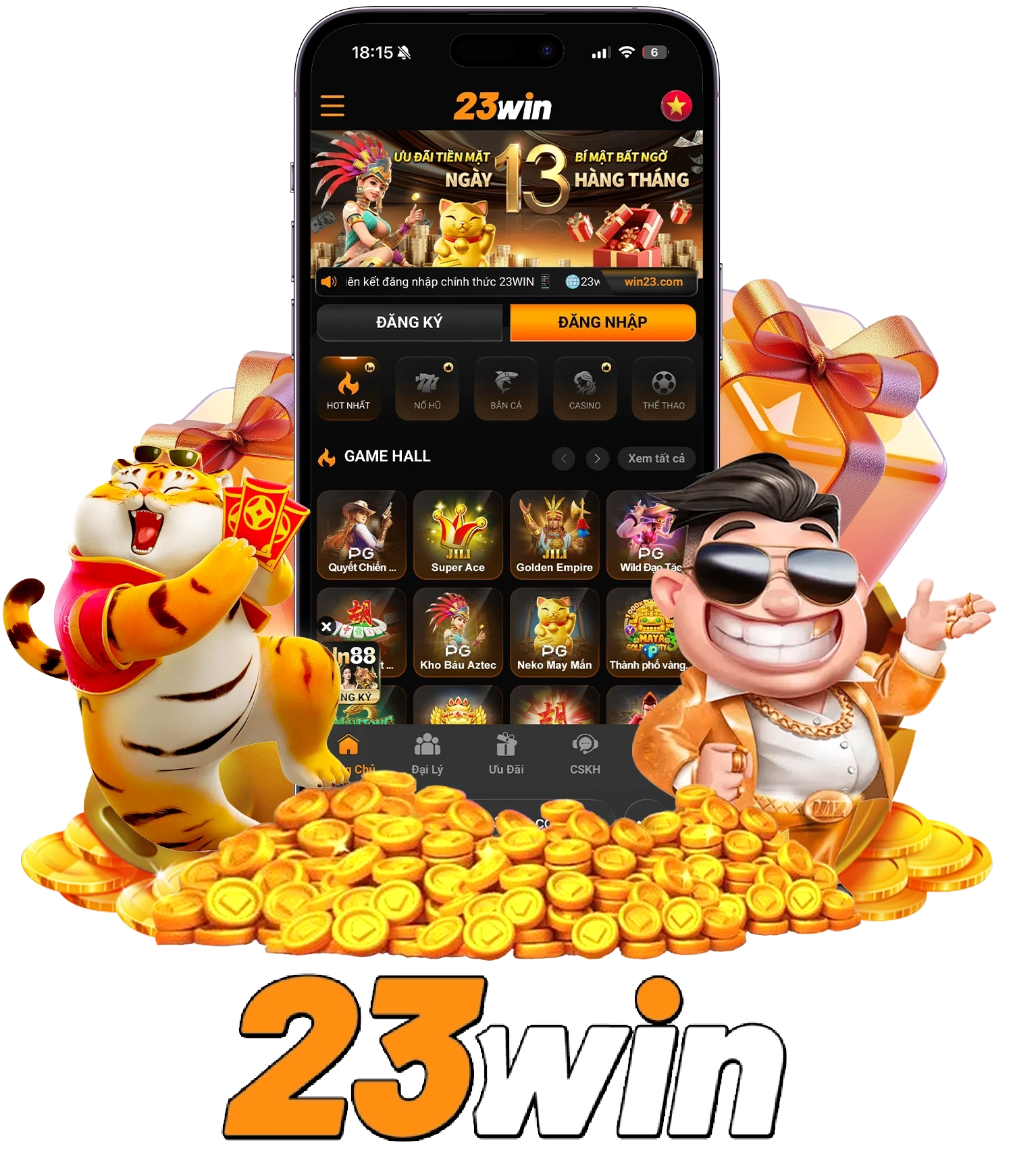 Trải nghiệm 23Win trên điện thoại